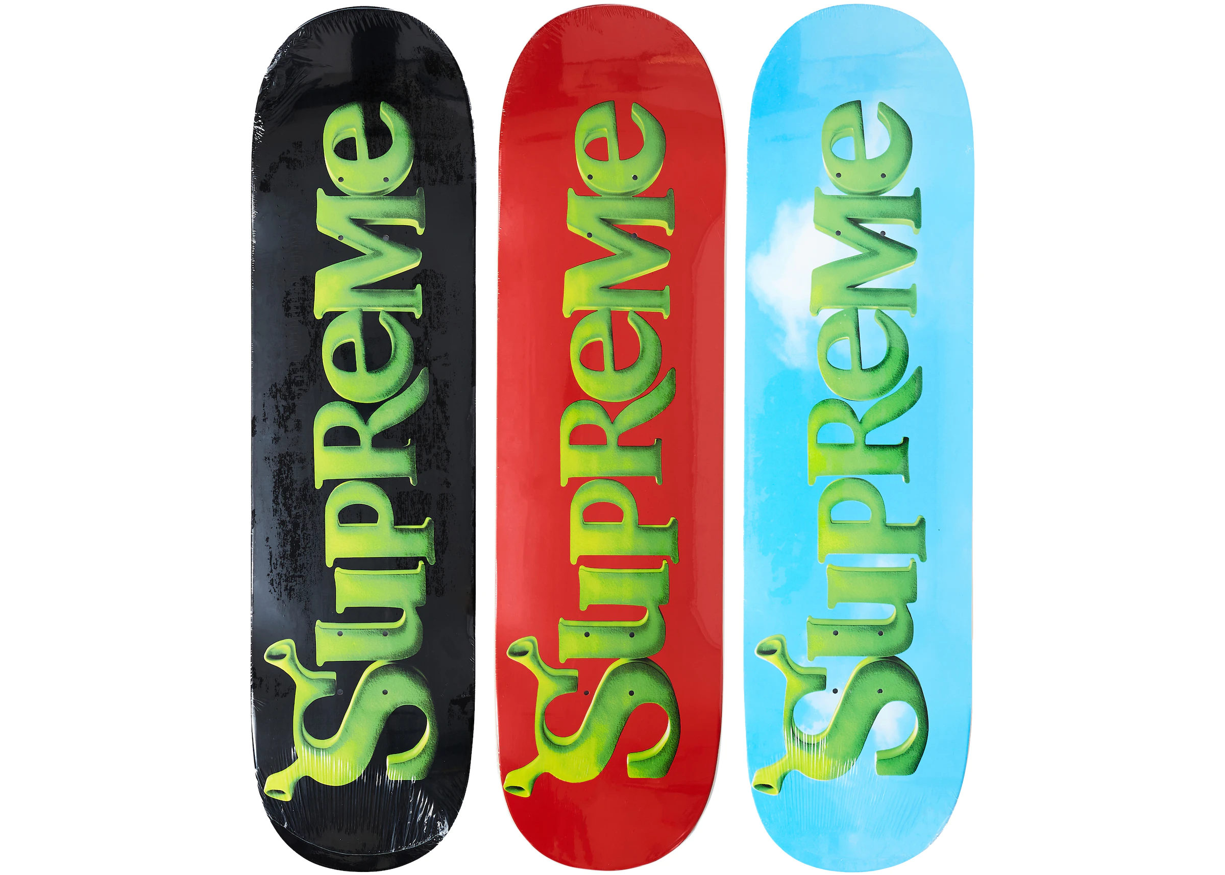 Supreme Shrek Skateboard Deck Set | lupon.gov.ph
