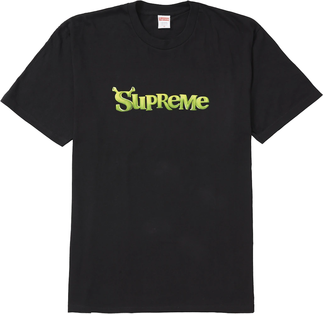 Shrek Supreme — Snapback Hat Black/True Red