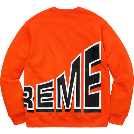 Supreme Side Arc Crewneck Dark Orange Men's - SS18 - US