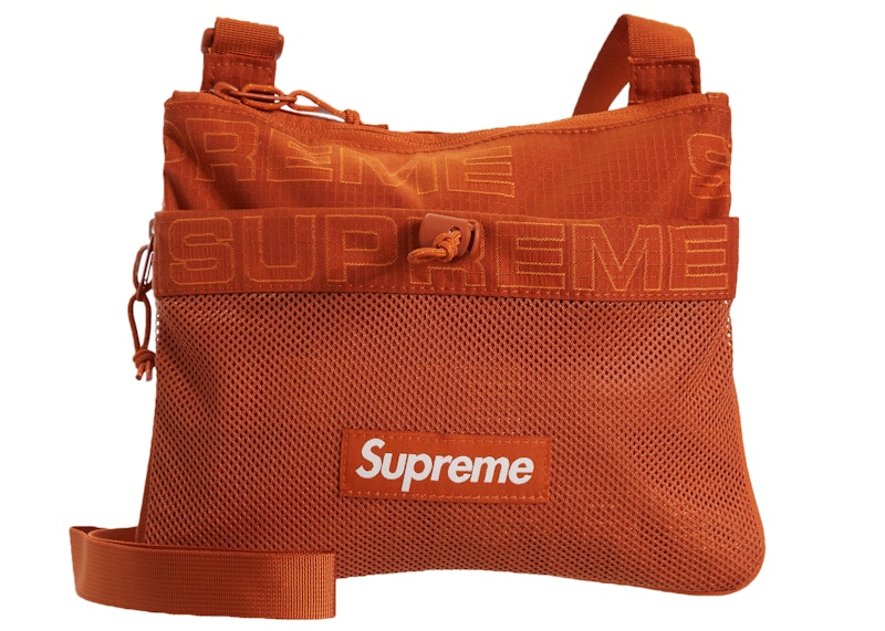 Orange store supreme bag