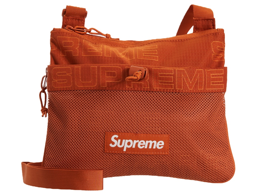 Pre-owned Supreme Side Bag Orange