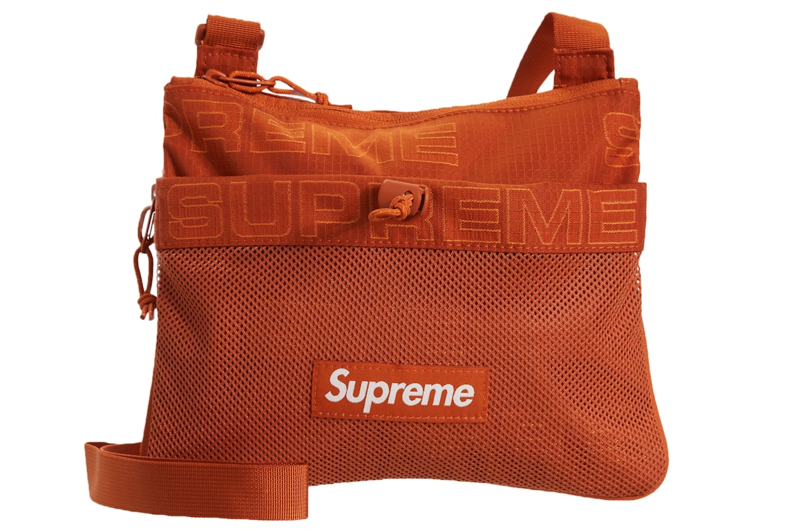 Pre-owned Supreme Side Bag Orange