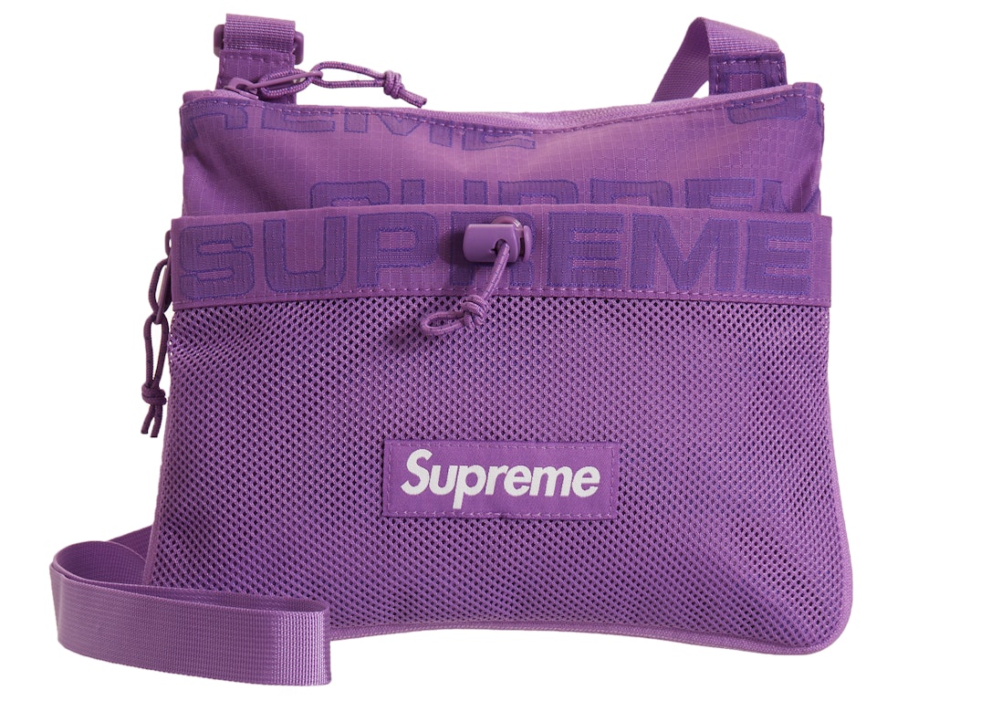 Pre-owned Supreme Side Bag Purple