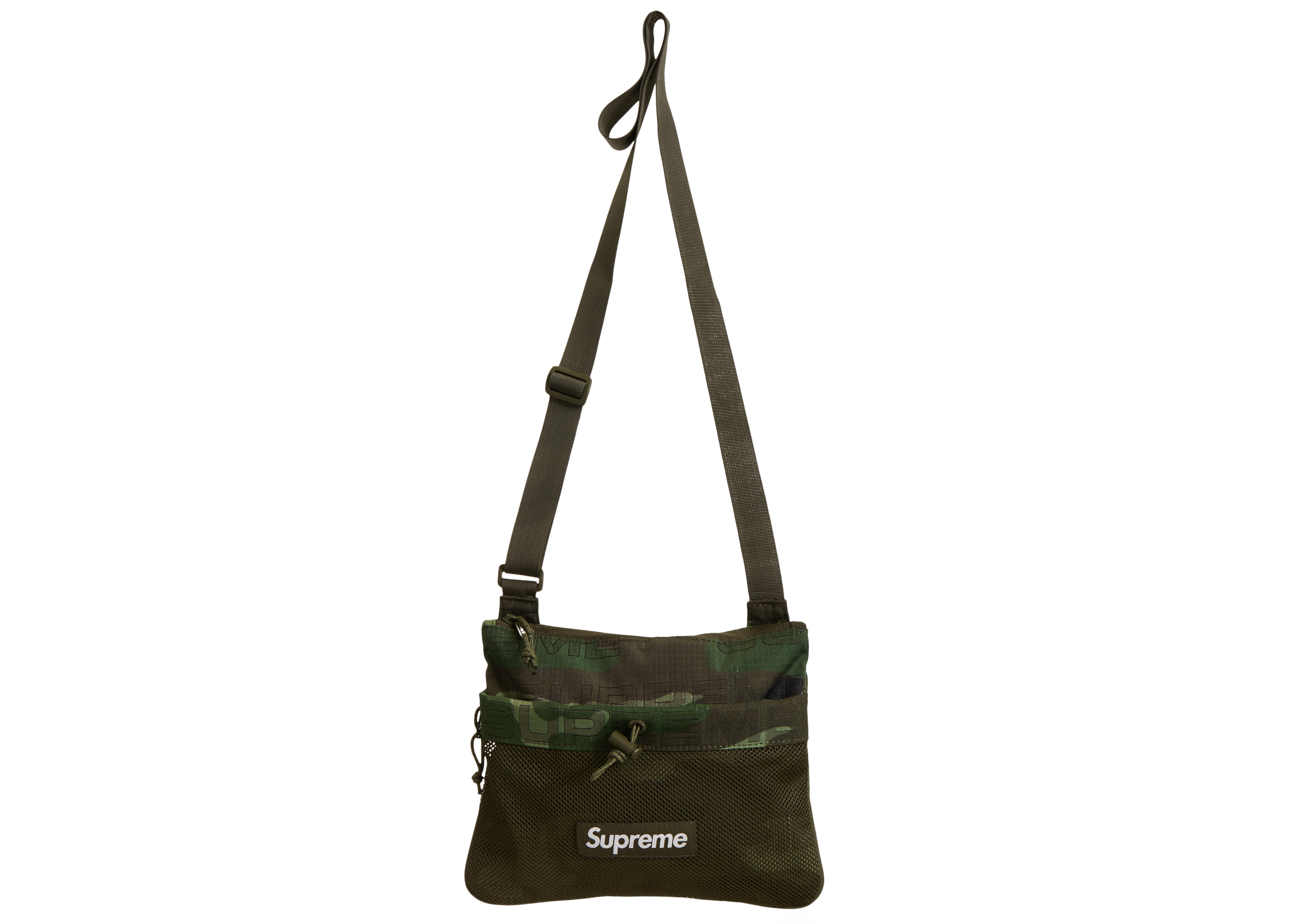 Supreme Side Bag Woodland Camo - FW21 - US