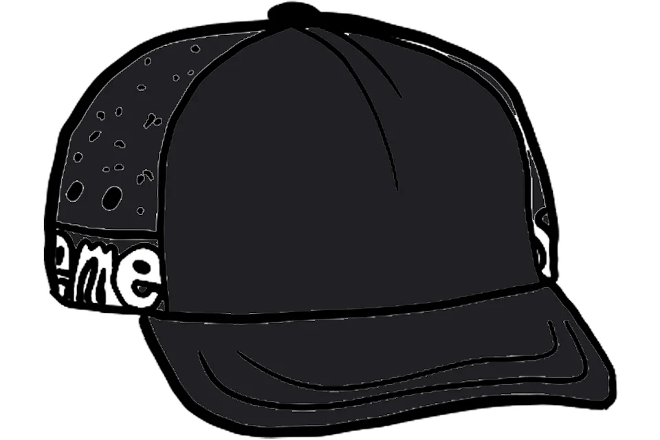 Supreme Side Logo 5-Panel Black