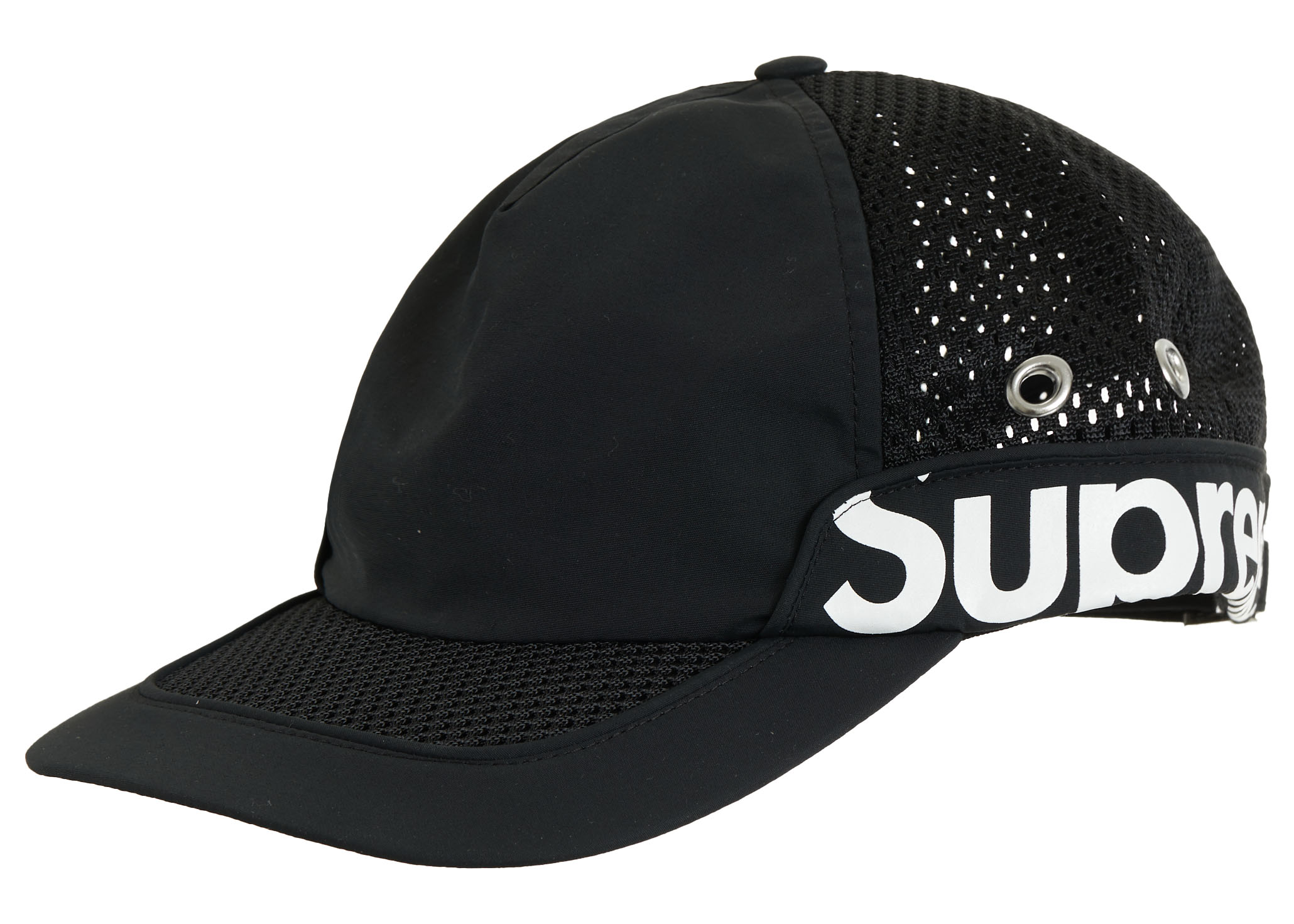 Supreme Side Logo 5-Panel (SS22) Black