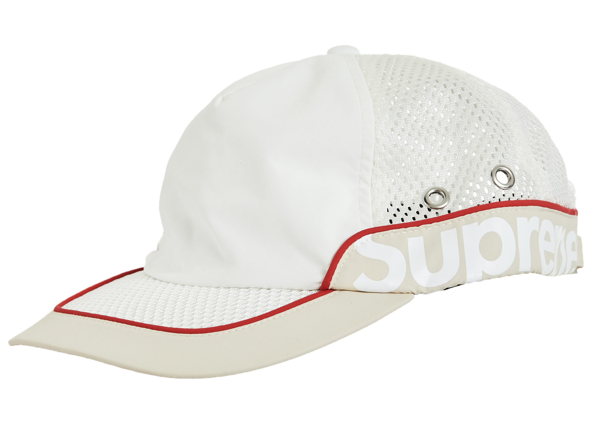 Supreme Side Logo 5-Panel (SS22) White