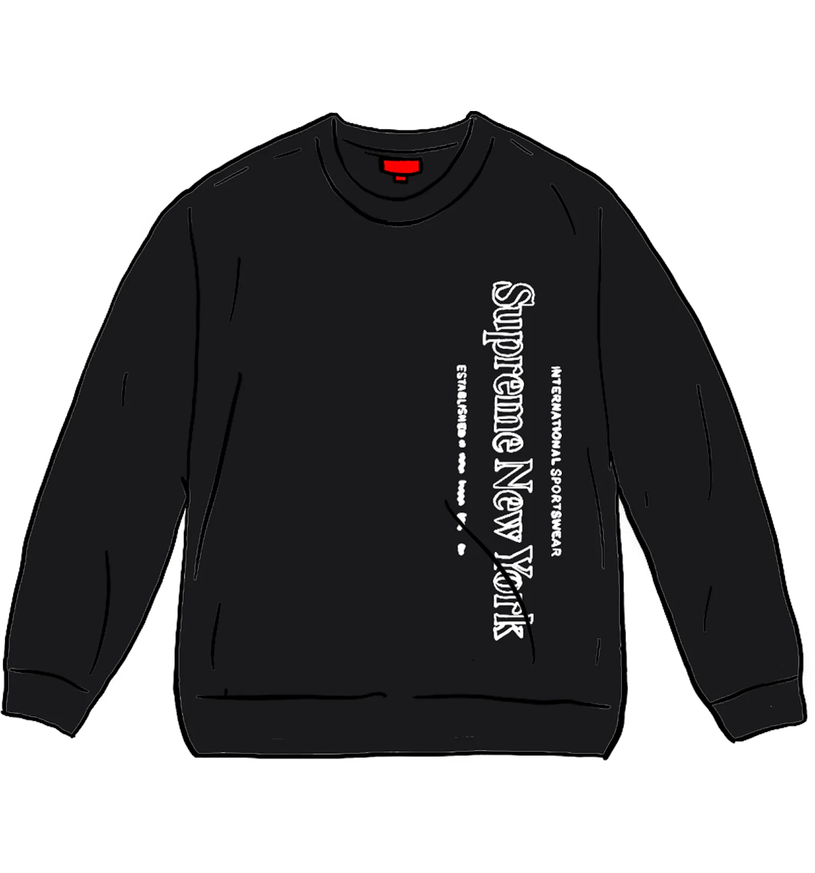 Supreme online crewneck 2020