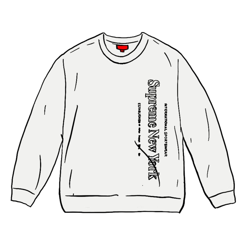supreme box logo crewneck stockx