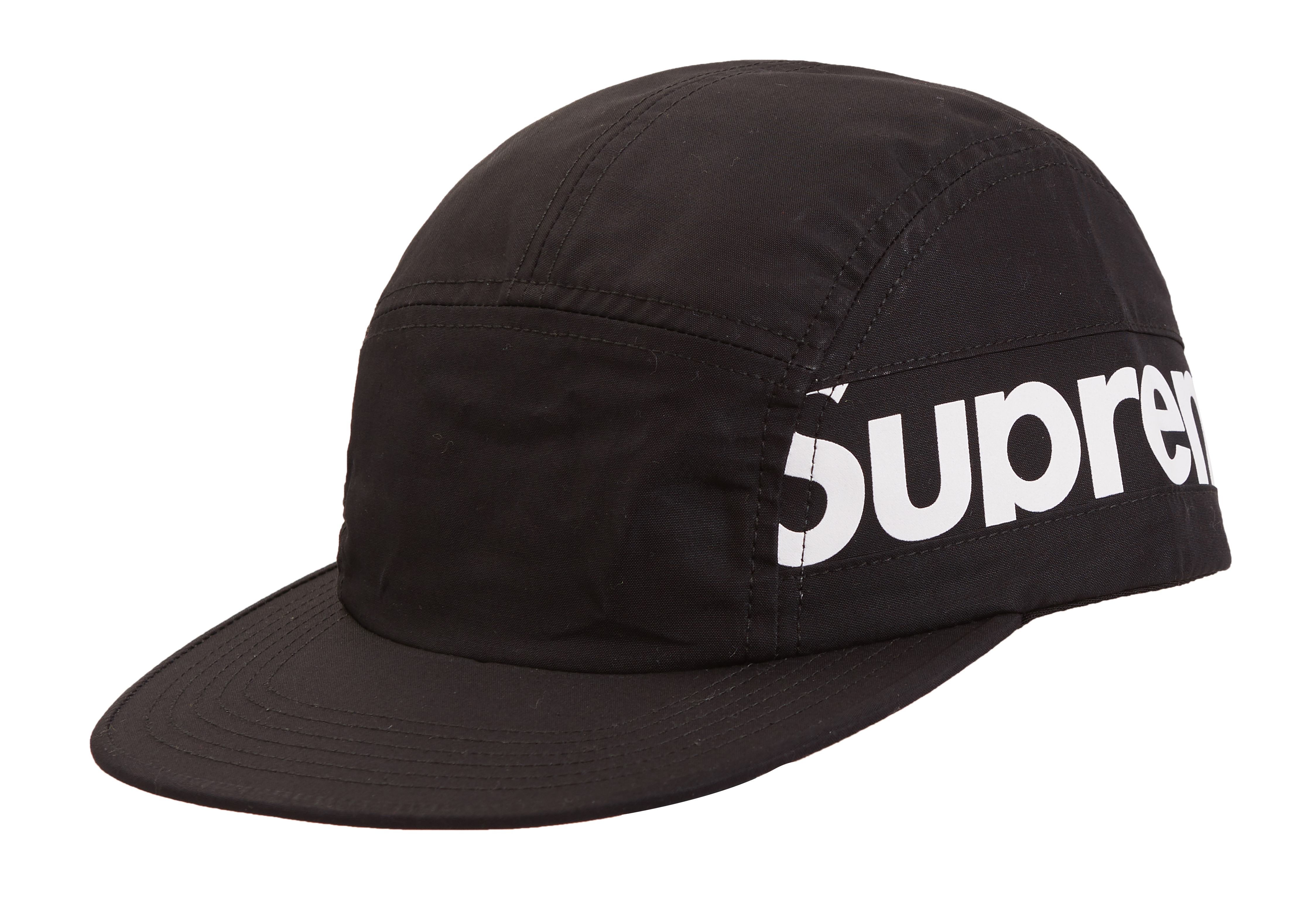 SUPREME SIDE PANEL CAMP CAP Black/Free帽子