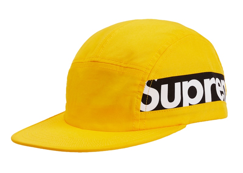 Supreme Side Panel Camp Cap Gold - FW18 - US