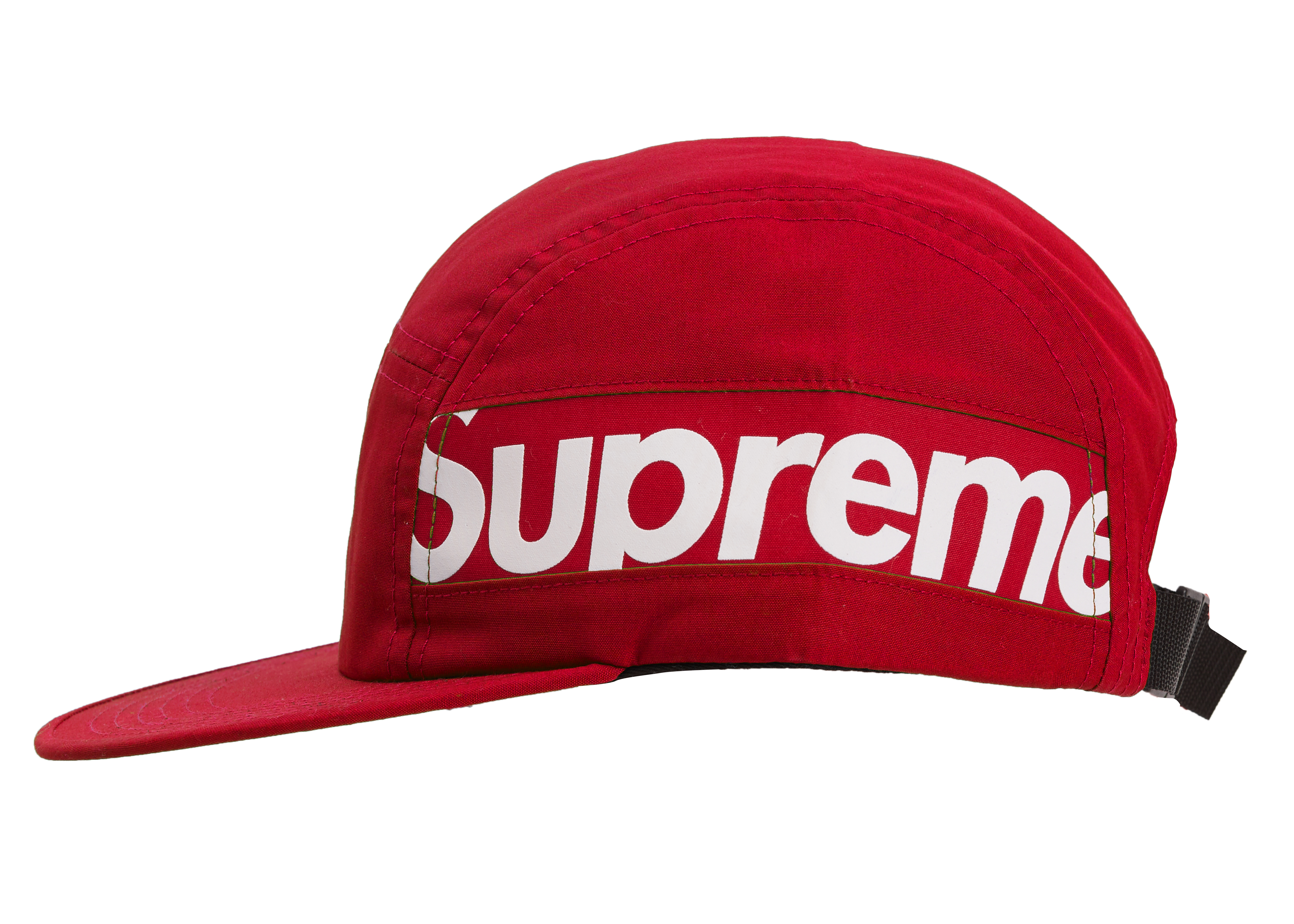 Supreme Side Panel Camp Cap Red - FW18 - US