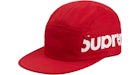 Supreme Side Panel Camp Cap Red