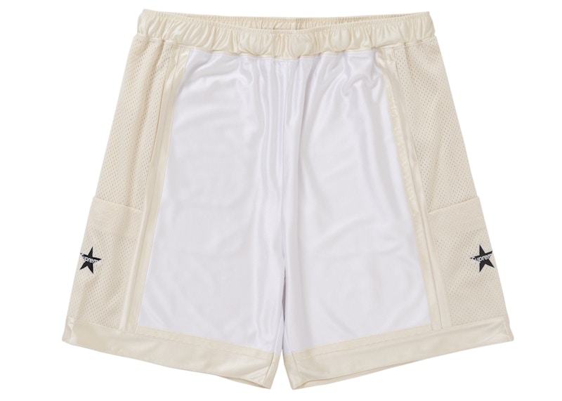 Supreme Side Pocket Basketball Short White Men's - SS25 - US