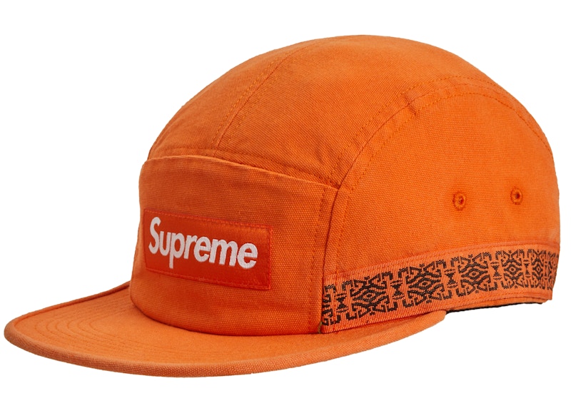 Supreme Side Tape Camp Cap Orange - SS19 - US