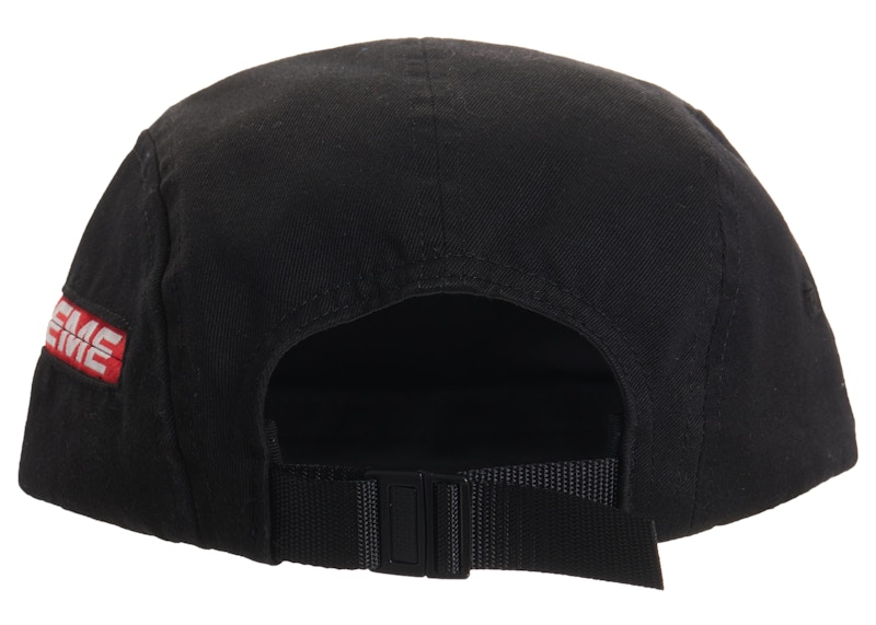 Supreme Side Zip Camp Cap (SS19) Black - SS19 - US