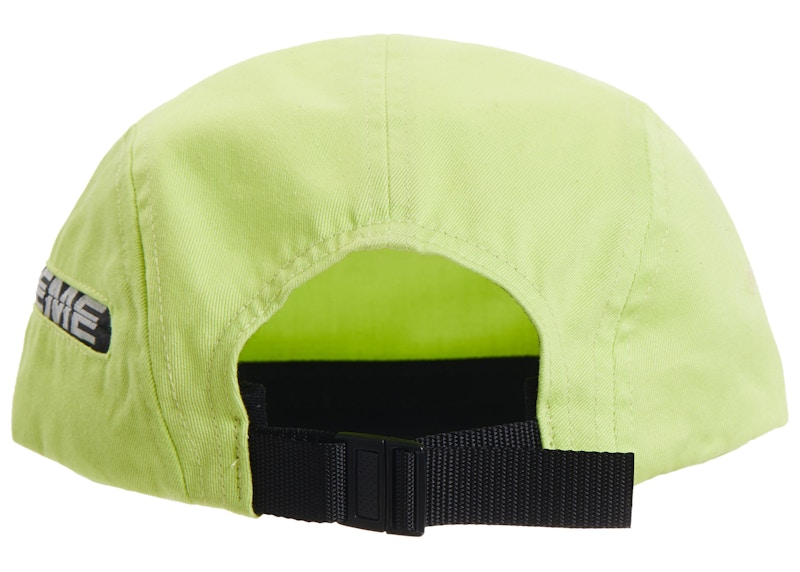 Supreme Side Zip Camp Cap (SS19) Light Neon Green - SS19 - US