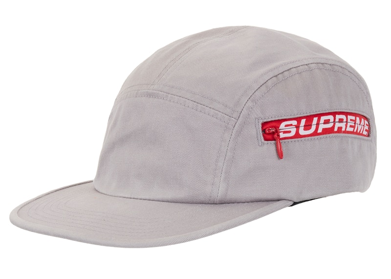T*ー様 Supreme シルバーキャップ Buy Supreme Washed Chino Twill Camp Cap 'Silver' - SS25H40 SILVER