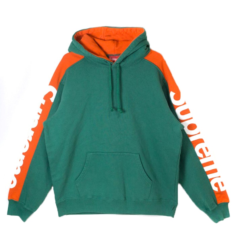 Supreme Sideline Hooded Sweatshirt Light Pine - SS18 Men's - US