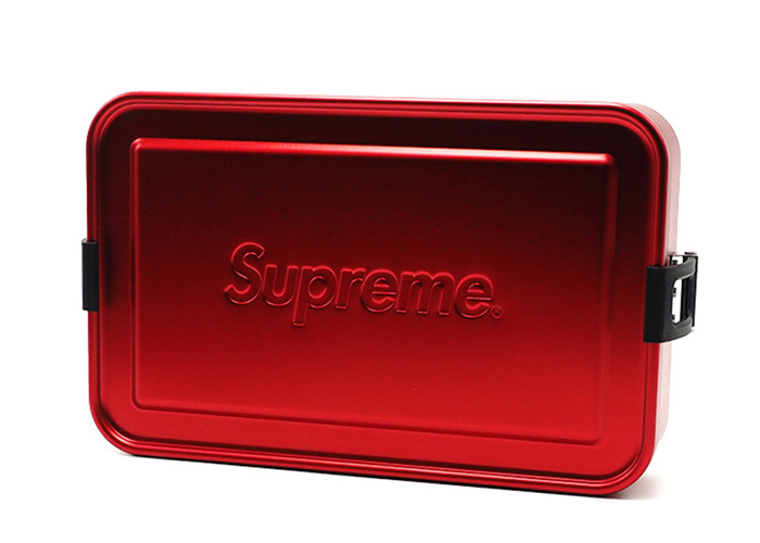 Supreme SIGG Large Metal Box Plus Red - SS18 - US