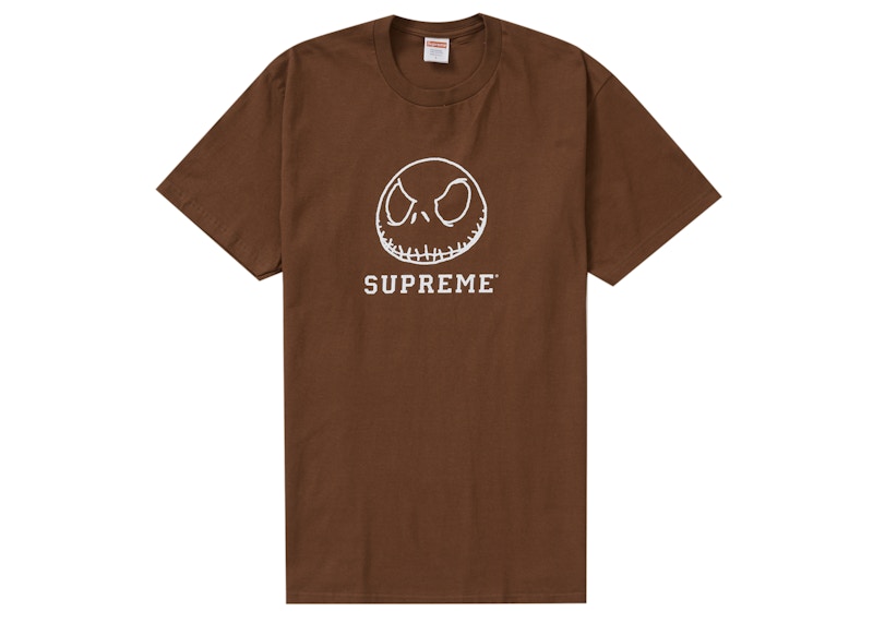 Supreme】Skeleton Tee ブラウン XL-