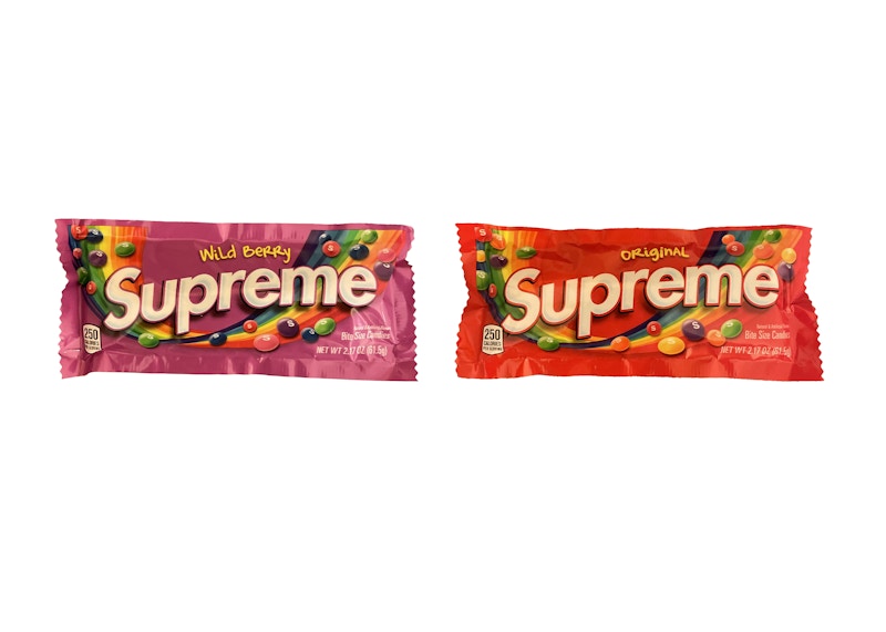 Supreme Skittles Set (Not Fit For Human Consumption) Red & Purple