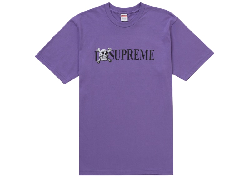 Supreme Skull Tee Purple Men's - FW25 - US