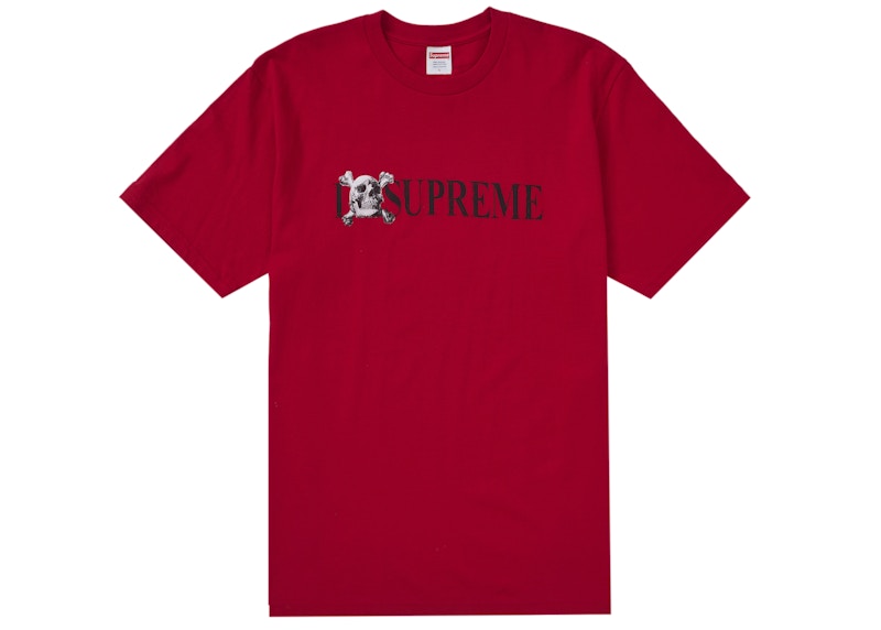Supreme Skull Tee Red Men's - FW25 - US