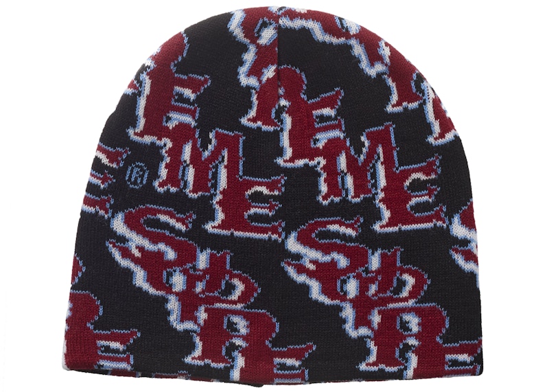 Supreme Slanted Gothic Outline Beanie Black - SS26 - US