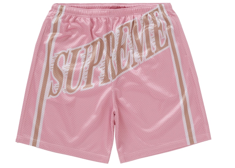 Supreme on sale pink shorts