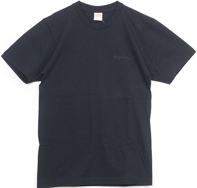 Supreme Black Layer Hands Print Embroidered T-shirt – Boutique LUC.S