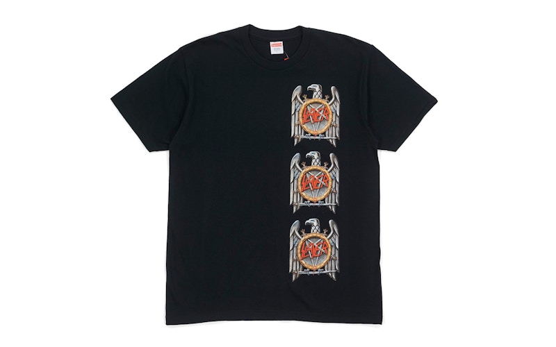 Supreme Slayer Eagle Tee Black Men's - FW16 - US