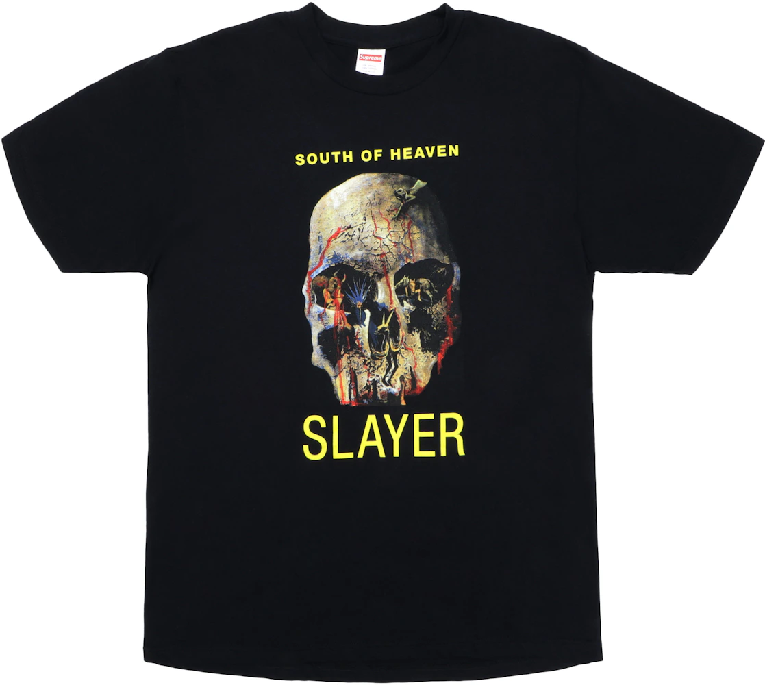 Supreme Slayer South of Heaven Tee Black Men's - FW16 - US