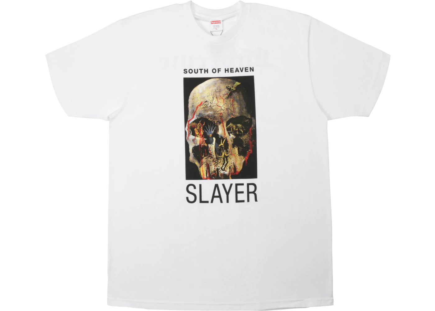 Supreme Slayer South of Heaven Tee White Men's FW16 US