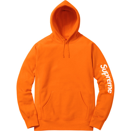 Supreme Sleeve Patch Hooded Sweatshirt Orange 男装- SS17 - CN