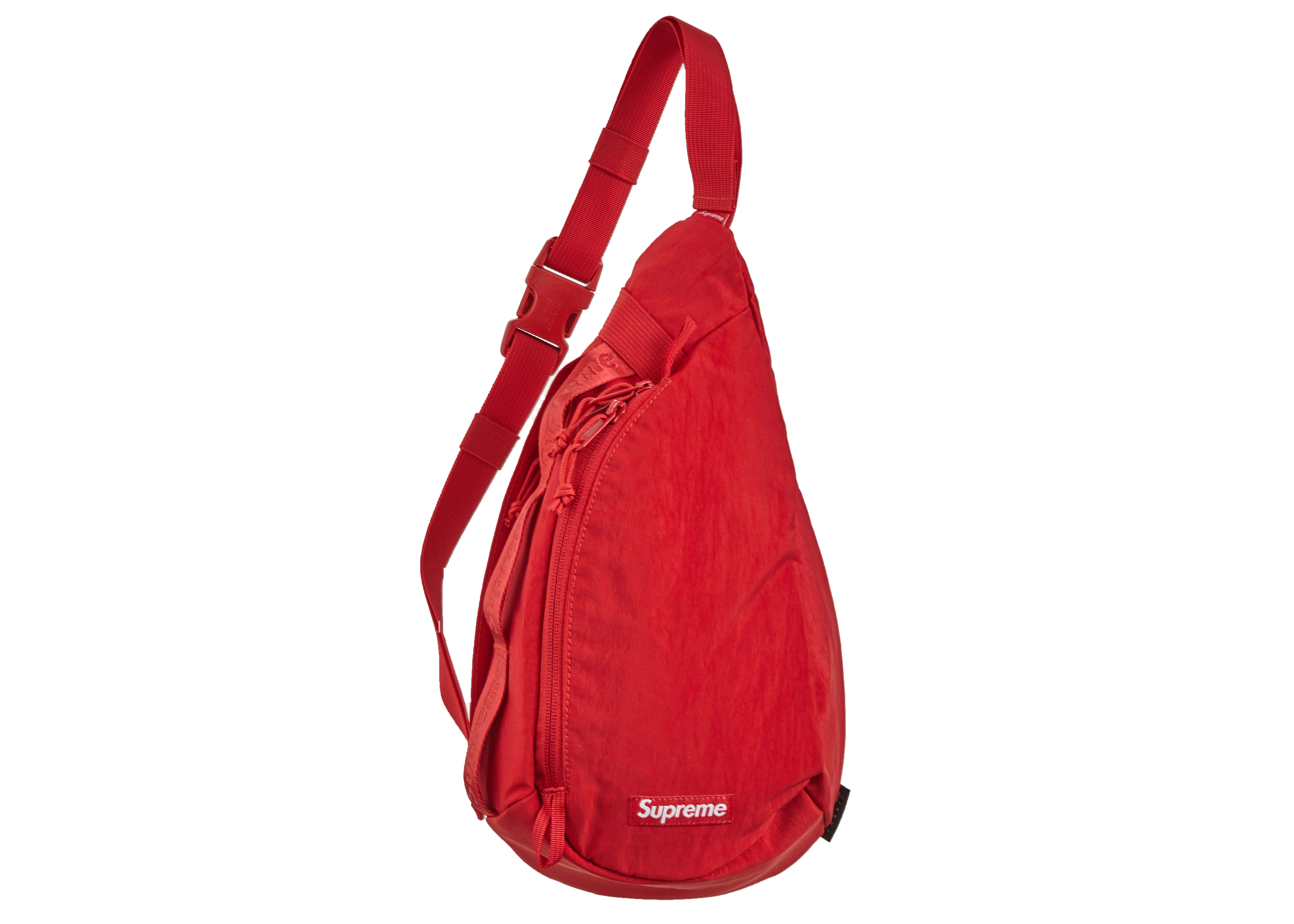 supreme sling bag redバッグ