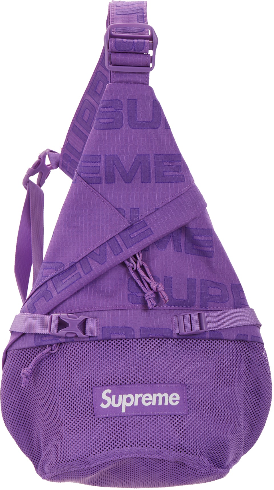 Supreme Duffle Bag FW 21 Purple - Stadium Goods
