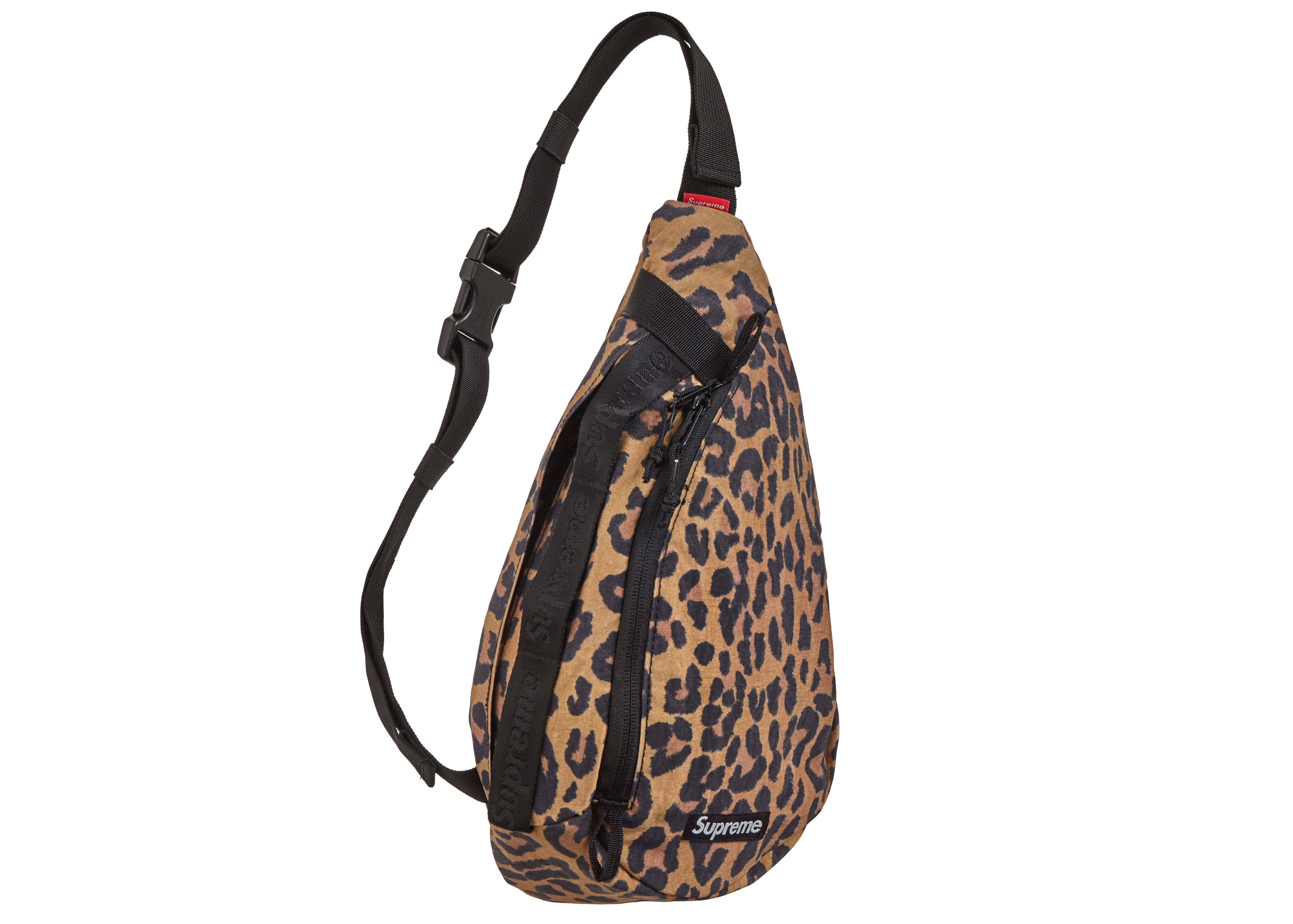 バッグ【特典付き】supreme Sling Bag Leopard オンライン購入