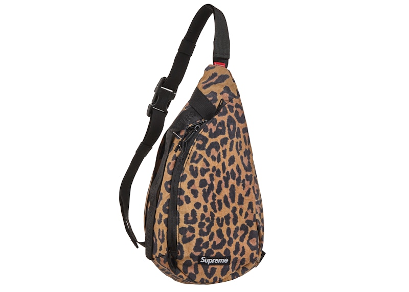 supreme Sling Bag Leopardバッグ - ショルダーバッグ