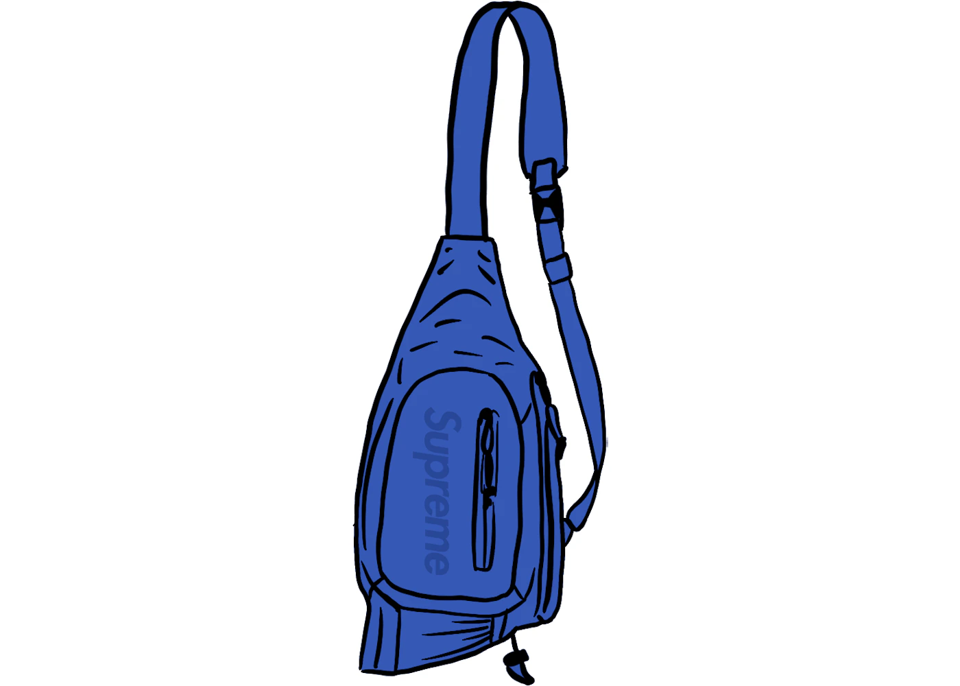 Supreme Sling Bag (SS21) Royal - SS21 - US Supreme Sling Bag (SS21) Royal - SS21 - US