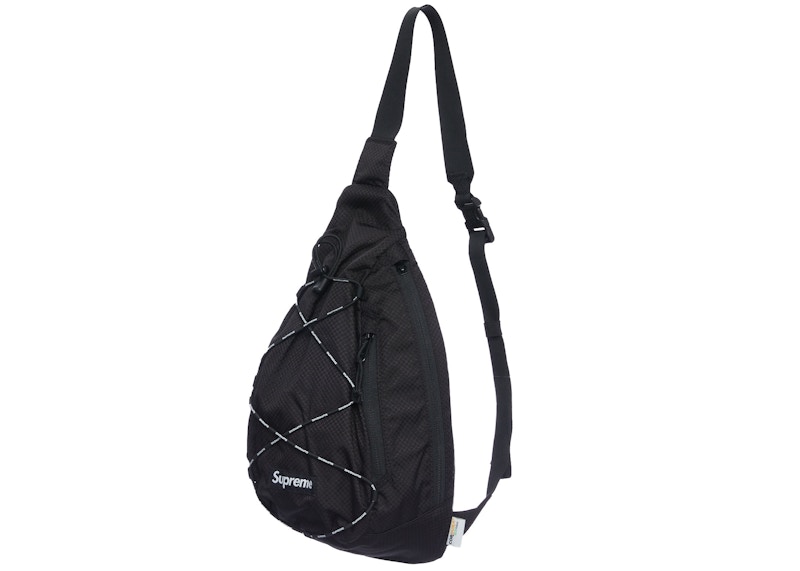 法人特価Supreme Sling Bag Black ショルダーバッグ