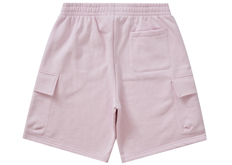 Supreme Small Box Baggy Cargo Sweatshort Light Pink