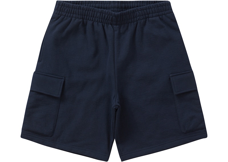 Supreme Small Box Baggy Cargo Sweatshort Navy 男装- SS23 - CN