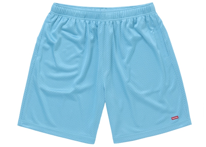 Supreme Small Box Baggy Mesh Short (SS25) Light Blue メンズ
