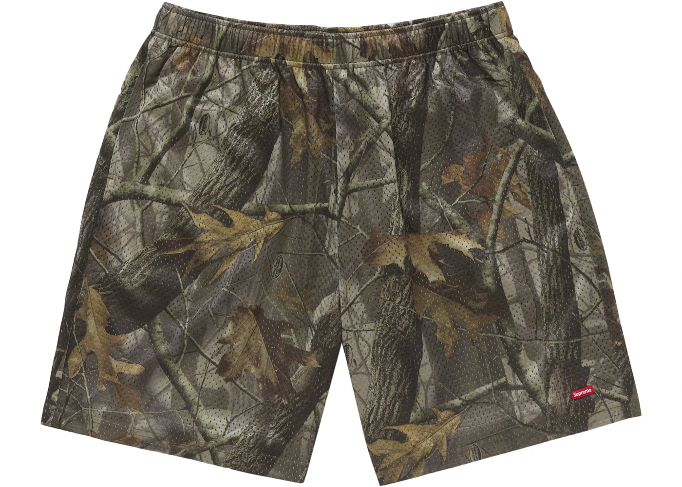 Supreme Small Box Baggy Mesh Short (SS25) Realtree Hardwoods Camo
