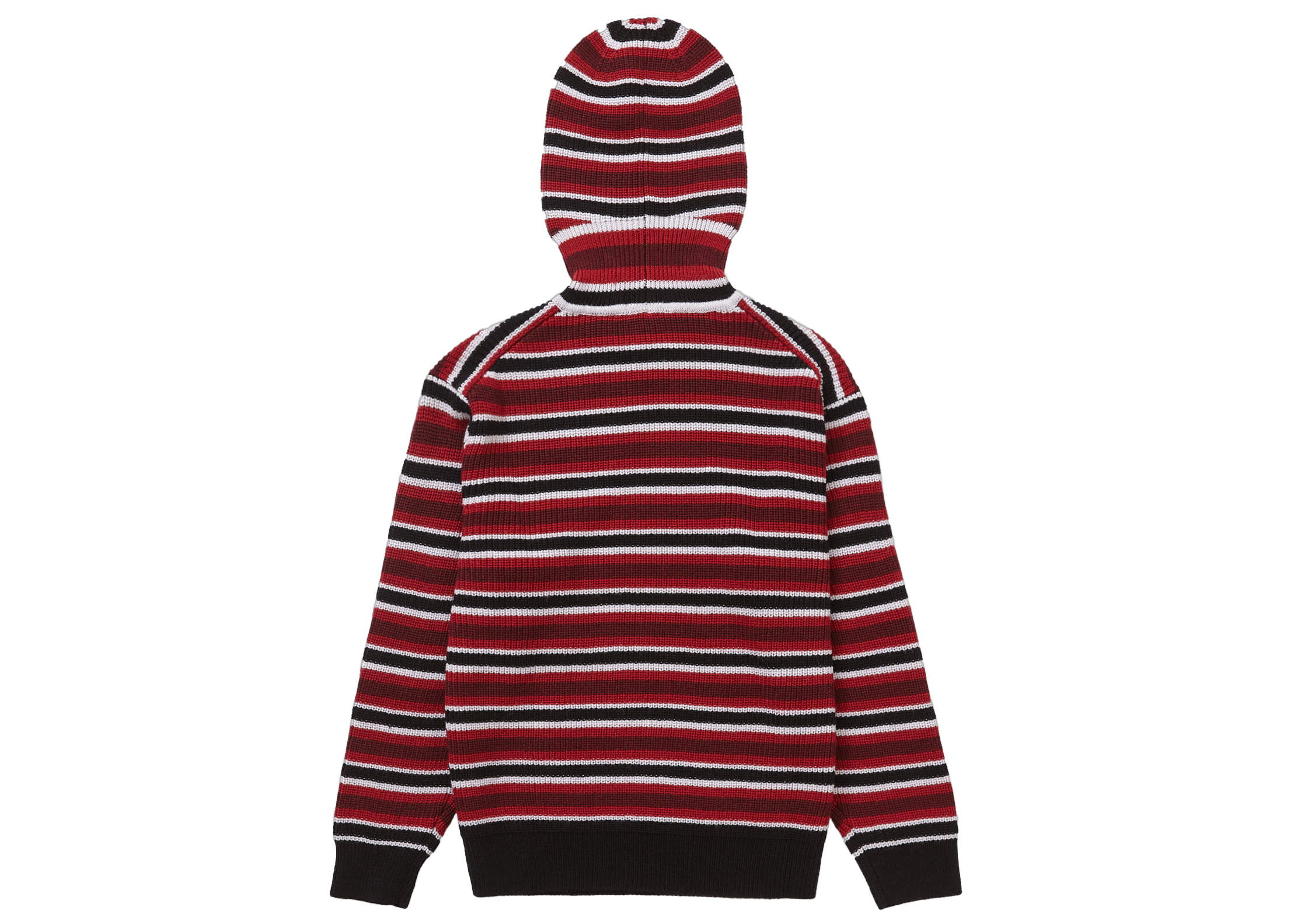 Supreme Small Box Balaclava/Turtleneck Sweater Black Stripe Men's ...