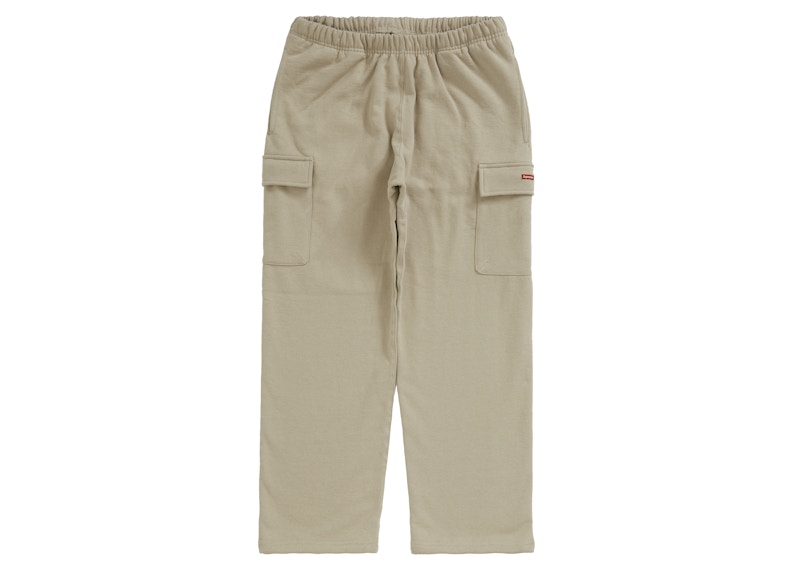 Supreme Small Box Cargo Sweatpant Taupe Men's - FW21 - US