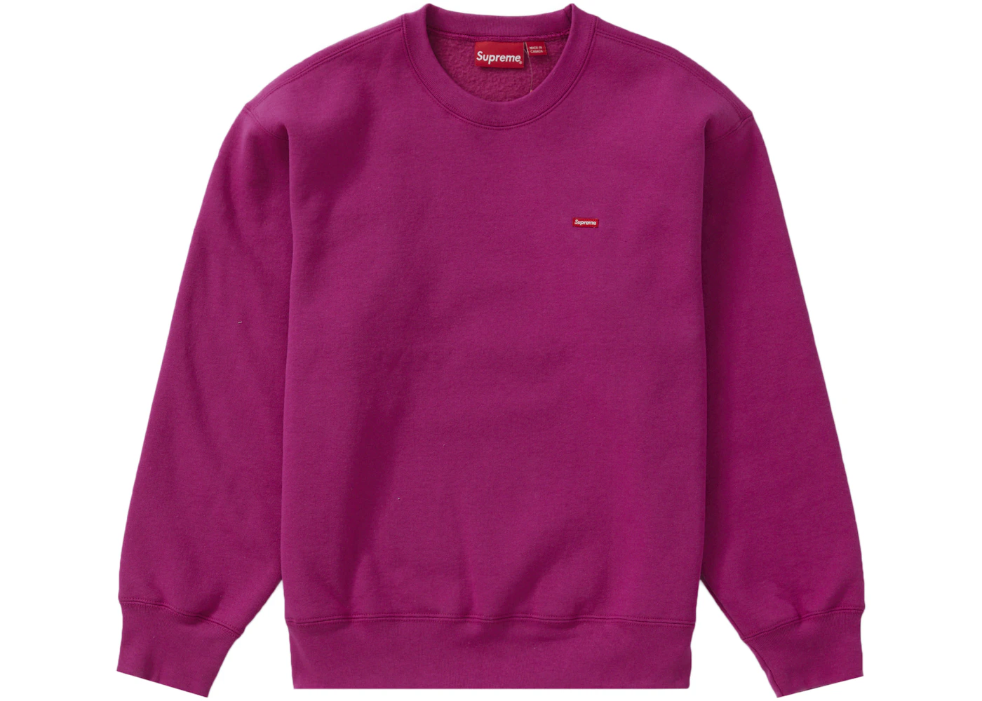 Supreme Small Box Crewneck (FW22) Raspberry Men's - FW22 - US