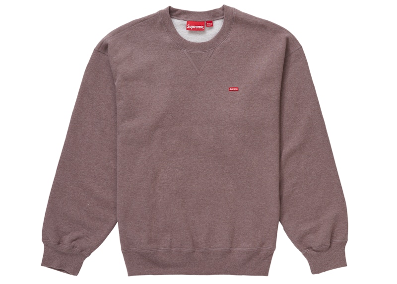 Supreme Small Box Crewneck (FW23) Heather Mauve メンズ - FW23 - JP