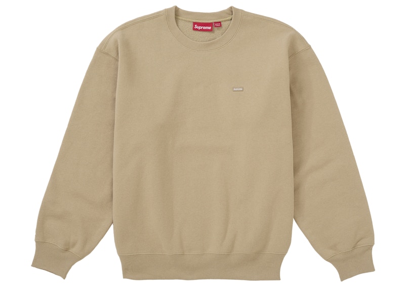 Supreme Small Box Crewneck (FW25) Brown Men's - FW25 - US